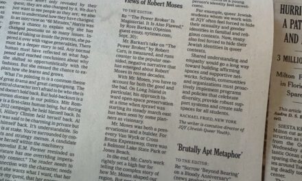 Featured in The New York Times: Many Views of Robert Moses